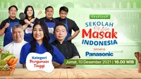 Sekolah Masak Indonesia memasuki episode yang ke-4 Kategori Perguruan Tinggi. (Dok. Vidio)