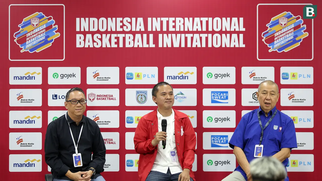 Konferensi pers Indonesia International Basketball Invitational