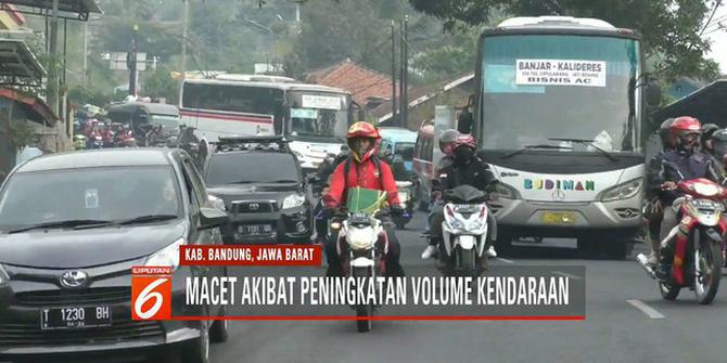 Simpang Cagak Nagreg Macet, Polisi Alihkan Kendaraan ke Kadungora