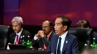 Presiden Jokowi dalam pembukaan KTT G20 di Bali (instagram @jokowi)