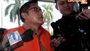 Pemanggilan Anas terkait kasus dugaan penerimaan hadiah atau janji dalam proyek hambalang dan proyek-proyek lain (Liputan6.com/Faisal R. Syam)