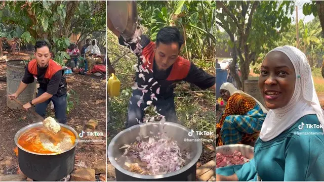 6 Potret Peresmian Masjid Ivan Gunawan di Uganda, Warga Sembelih 2 Ekor Sapi