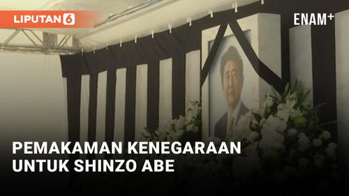VIDEO: Jepang Lakukan Pemakaman Kenegaraan Kontroversial untuk Shinzo Abe