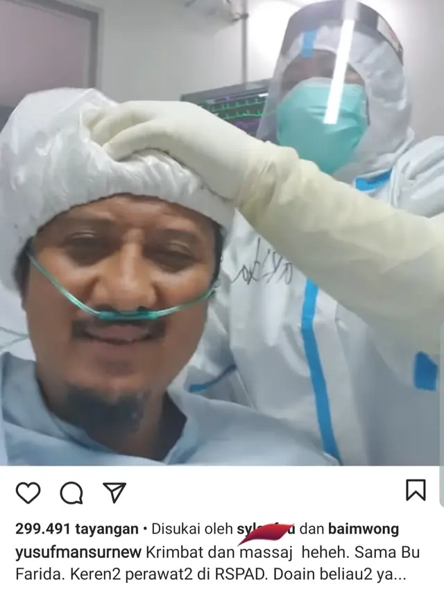 Unggahan Yusuf Mansur. (Foto: Instagram @yusufmansurnew)
