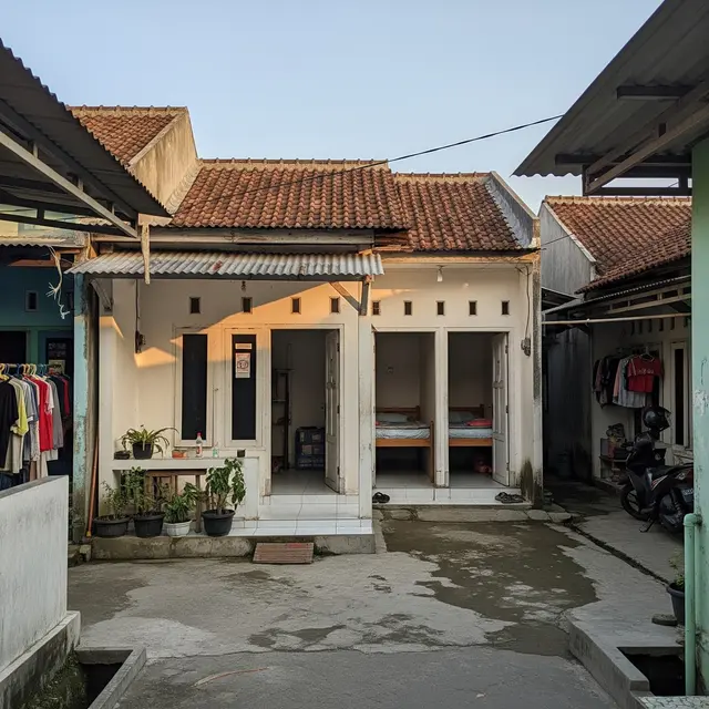 9 Inspirasi Rumah 6x8 2 Kamar di Lahan Sempit Kampung, Desain Minimalis Hemat Biaya