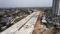 Proyek Tol Jakarta Outer Ring Road 2 (JORR 2) ditargetkan bakal selesai dan beroperasi 2019. (Dok Kementerian PUPR).