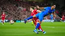 Liverpool berhasil melanjutkan trend positif di ajang Liga Europa 2023/2024. (AP Photo/Jon Super)