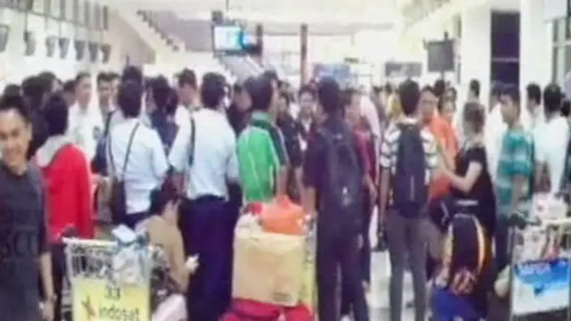 Detik-detik Penumpang Lion Air Ngamuk karena AC Mati