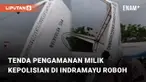 Beredar momen penuh perjuangan para petugas kepolisian ketika beroperasi. Kejadian tersebut berada di Sukagumiwang, Indramayu