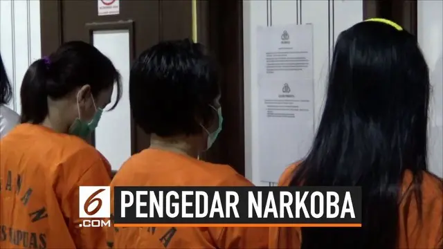 VIDEO: Polisi Tangkap Tiga Ibu Rumah Tangga Pengedar Narkoba