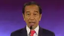 <p>"Yang Mulia, pada momentum yang baik ini sebagai anggota keluarga dan sebagai Ketua ASEAN, saya ingin menegaskan bahwa kesatuan ASEAN sampai dengan saat ini masih terpelihara dengan baik," sambung Jokowi. (AP Photo/Dita Alangkara, Pool)</p>