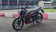 Suzuki Satria F150 Pro tawarkan fitur lebih lengkap. (ist)