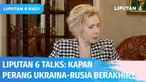 Perundingan telah dilakukan namun hingga kini kesepakatan damai belum tercapai. PBB menyatakan sudah lebih dari 1.100 warga sipil tewas. Tim Liputan6 Talks mewawancarai perwakilan Rusia dan Ukraina di Indonesia, kapan perang akan berakhir?
