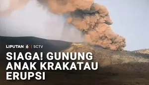 Kilas Peristiwa 24 Jam: Gunung Anak Krakatau Erupsi hingga Pilot Tewas Ditembak KKB