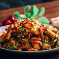 ilustrasi terong goreng pedas/Tung Le/Shutterstock