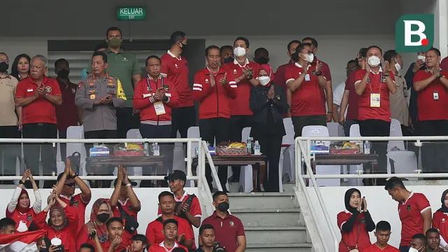 Presiden Jokowi Hadir di Laga Timnas Indonesia melawan Kamboja