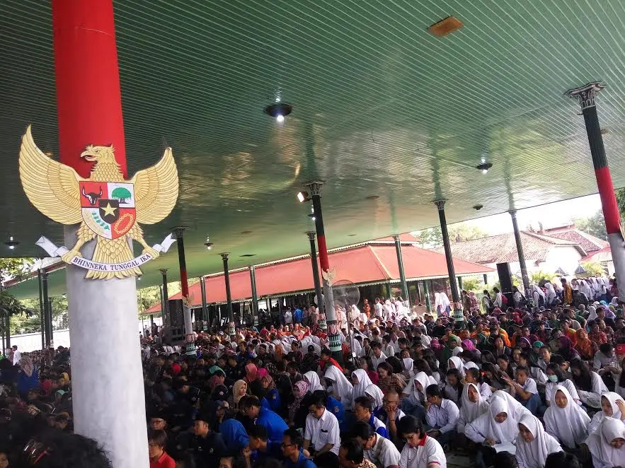 Yogyakarta ikrarkan Panca Maklumat Rakyat saat Hari Pancasila ( / Switzy Sabandar)