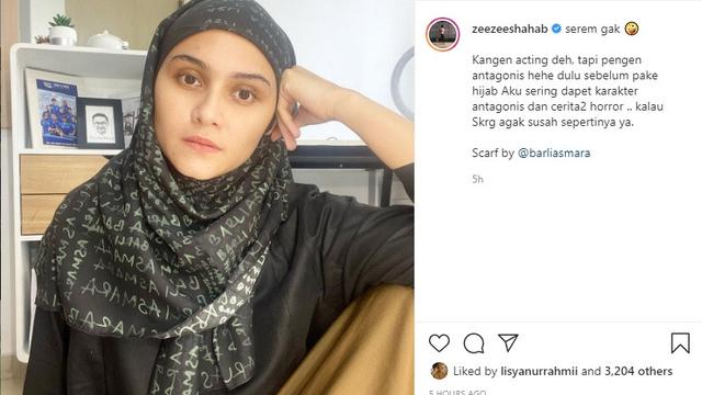 Zee Zee Shahab (Foto: Instagram/zeezeeshahab)