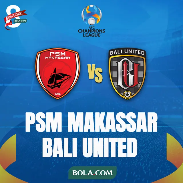 Liga Champions Asia: PSM Makassar Vs Bali United