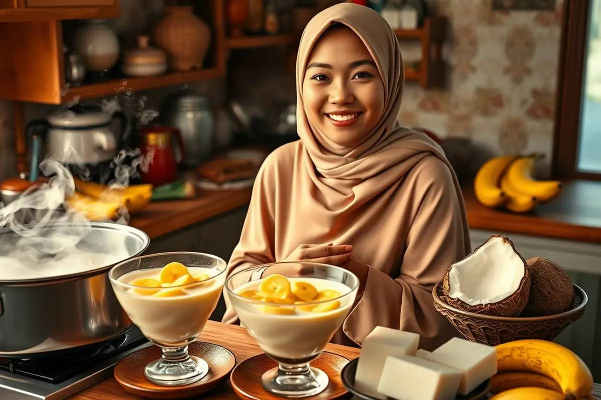 cara membuat kolak pisang