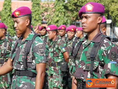 Citizen6, Surabaya: Dalam kesempatan ini Resimen Kavaleri-1 Marinir menerima prajurit remaja sebanyak 20 personel yang sebelumnya di tampung di Brigif- 1 Marinir (Pengirim: Budi Abdillah)