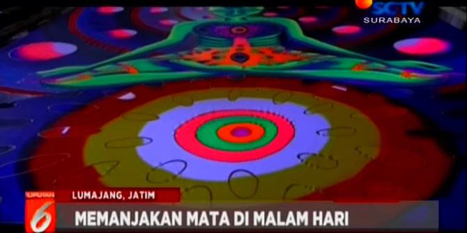 VIDEO: Uniknya Batik Glow in The Dark
