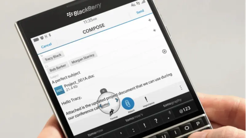 Ini Dia Spesifikasi Lengkap BlackBerry Passport