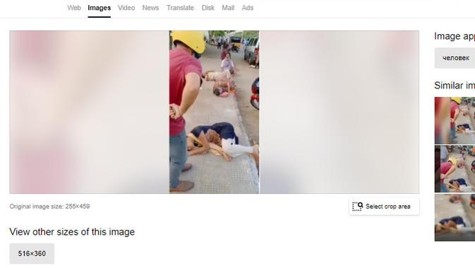 Cek Fakta Liputan6.com menelusuri klaim video korban virus corona berjatuhan di India