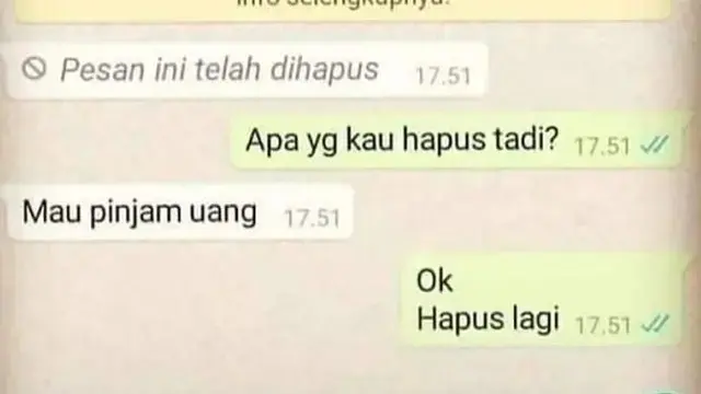 10 Chat Netizen saat Pinjam Uang ke Teman Ini Bikin Geleng Kepala