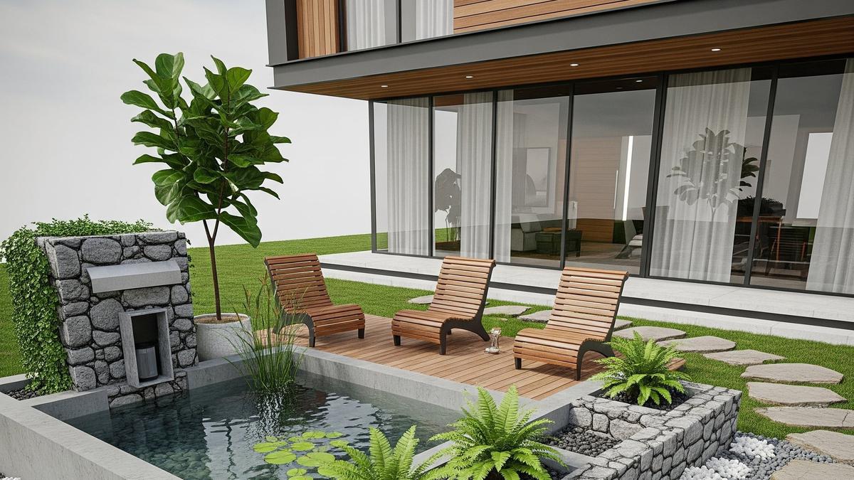9 Ide Kolam di Halaman Belakang Rumah, Bikin Area Outdoor Jadi Lebih Hidup