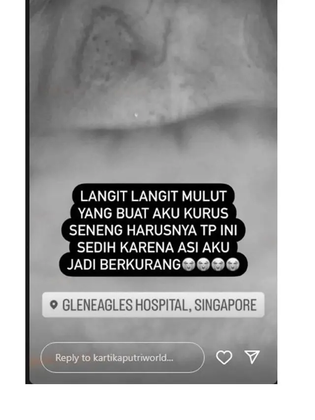 7 Potret Kartika Putri Jalani Pengobatan di Singapura, Ungkap Idap Penyakit Misterius