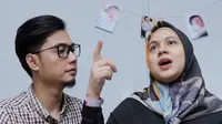 Preskon Kelahiran anak Kedua Nycta Gyna dan Rizky Kinos (Deki Prayoga/bintang.com)