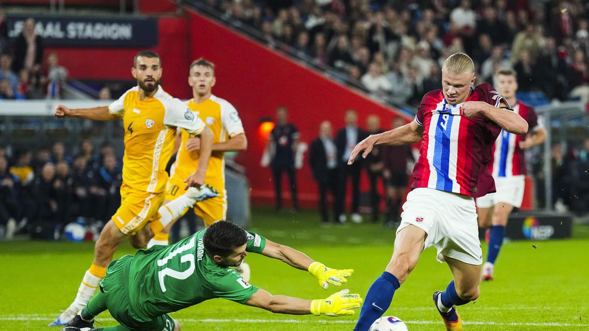 Monster! Eerling Haaland Cetak 5 Gol Saat Norwegia Hancurkan Moldova 11-1