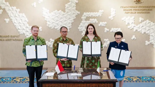 Strategic Dialogue on Strengthening Bilateral Trade and Investment Cooperation between Indonesia and Ireland. (Dok Kemenko Perekonomian)