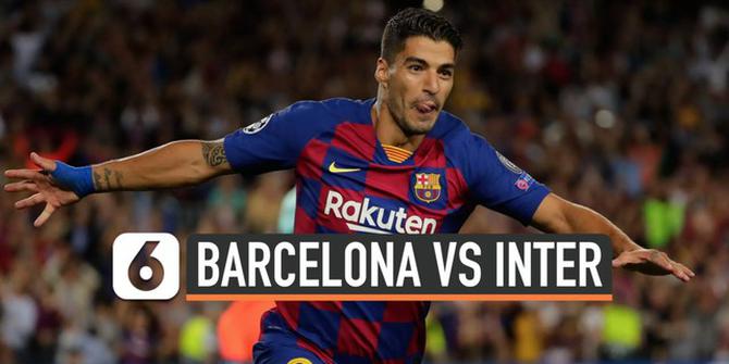 VIDEO: Barcelona Vs Inter Milan, Suarez Jadi Bintang