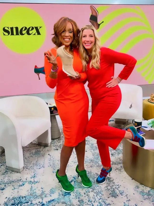 Sara Blakely memiliki sepatu sneakers heels. Dok. Sneex