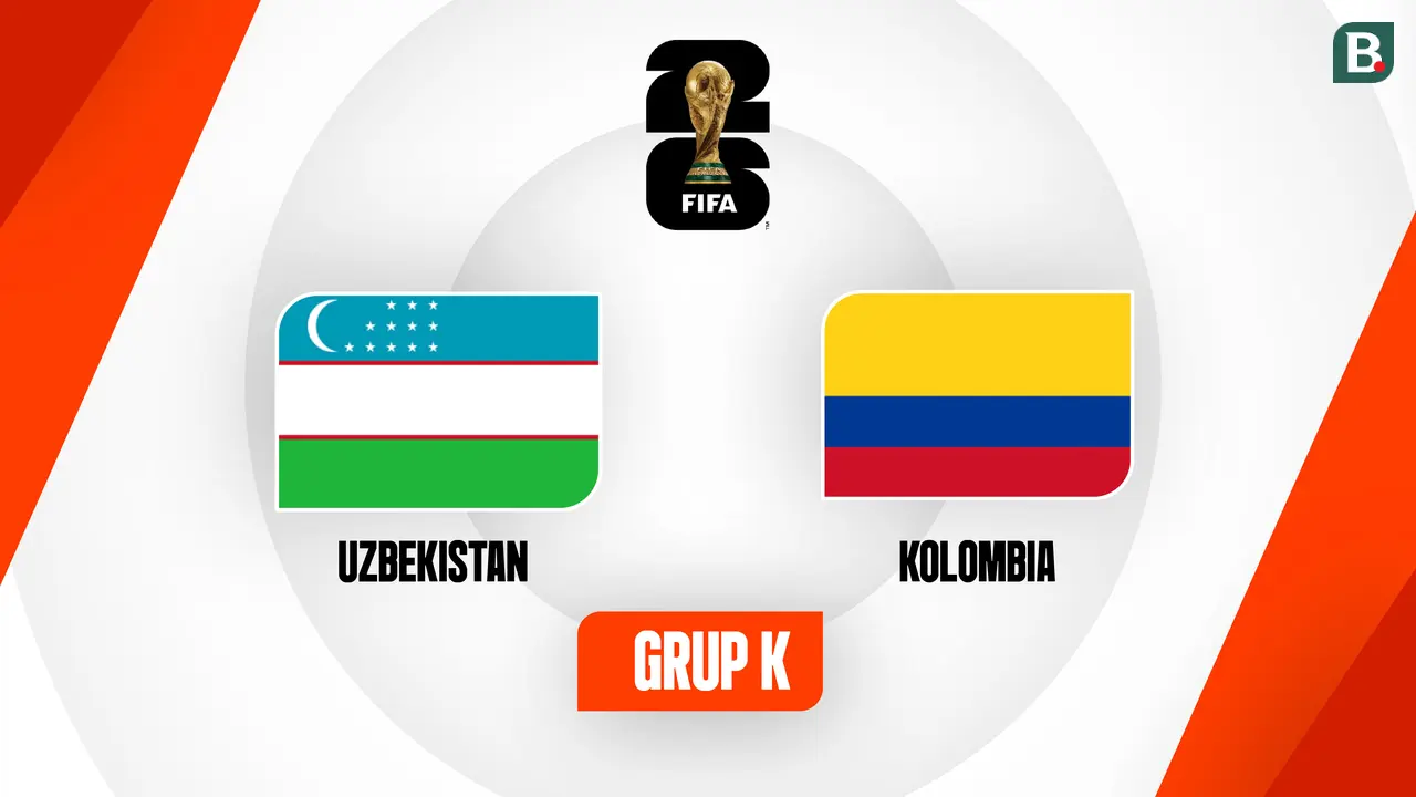 Piala Dunia 2026, Uzbekistan Vs Kolombia