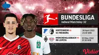 Link Live Streaming Bundesliga 2021/2022 Matchday 32 di Vidio, 30 April &amp; 3 Mei 2022. (Sumber : dok. vidio.com)