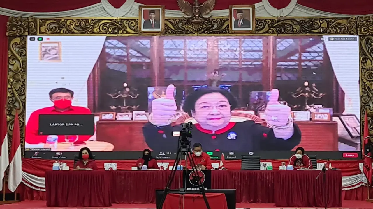 Ketua Umum DPP PDI Perjuangan (PDIP) Megawati Soekarnoputri