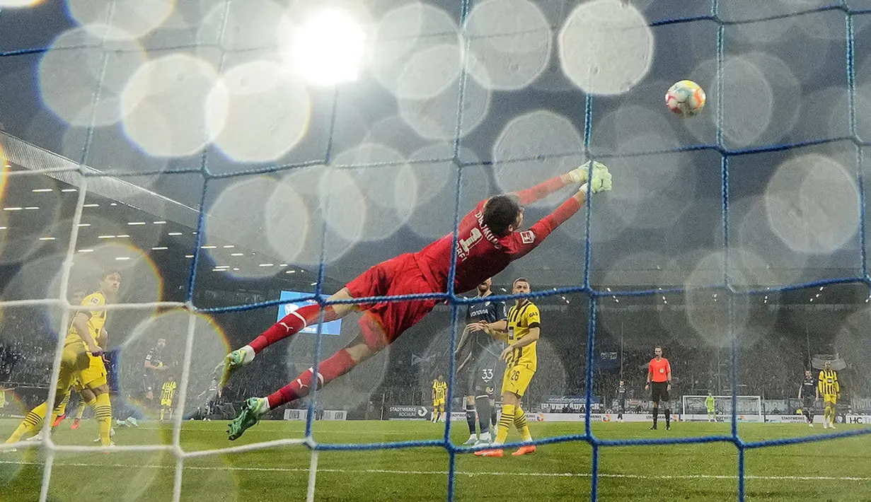 <p>Hanya saja, Die Borussen terancam dikudeta oleh Bayern Munchen yang belum memainkan pertandingan pekan ke-30 Bundesliga. (AP Photo/Martin Meissner)</p>