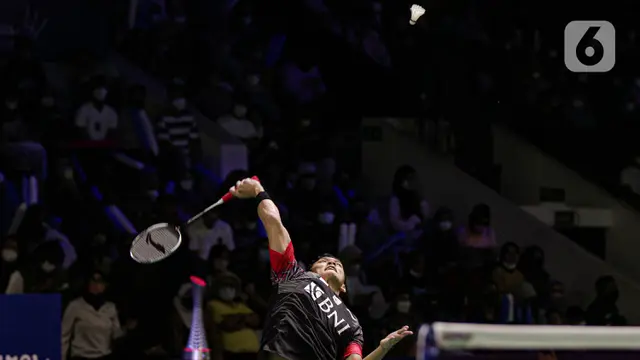 Jonatan Christie Lolos ke Babak 16 Besar Indonesia Open 2022