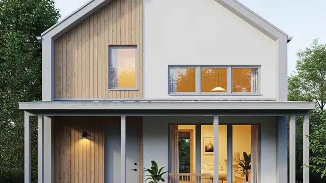 Warna Cat Teras Rumah Sederhana di Desa yang Elegan (Image by Gemini AI)