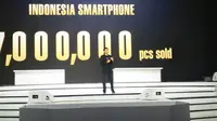 Benjamin Yeh, Direktur Asus Regional Asia Tenggara saat acara peluncuran Zenfone Live dan Zoom S di Jakarta. Liputan6.com/ Mochamad Wahyu Hidayat
