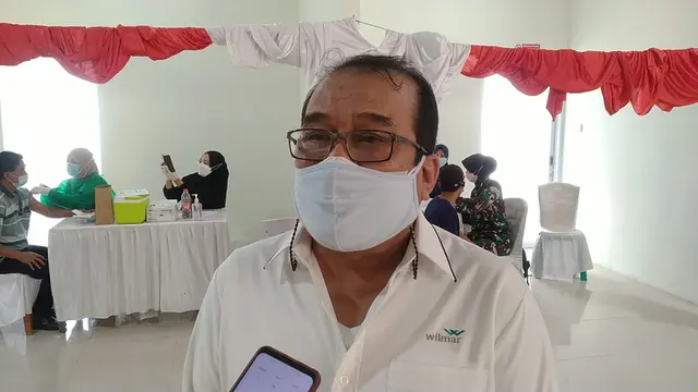 RM Bambang Wisnumurti, Manajer di Kawasan Industri Terpadu Wilmar. (Kamis, 05/08/2021). (Liputan6.com/Yandhi Deslatama).