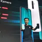 Country Director Xiaomi Indonesia Alvin Tse saat peluncuran Redmi Note 8 di Jakarta. Liputan6.com/Agustinus Mario Damar