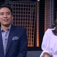 Potret Caitlin Halderman dan Desta (YouTube/TonightShowNet).