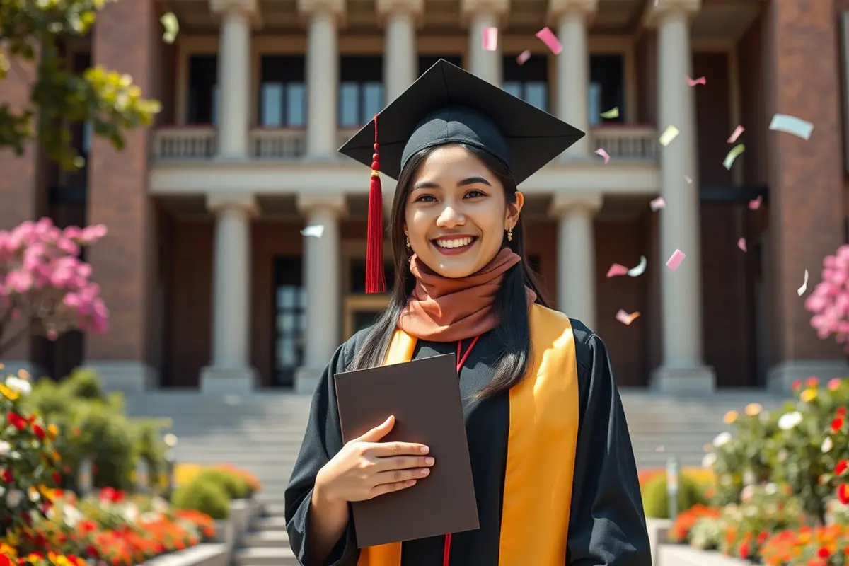caption wisuda aesthetic untuk diri sendiri