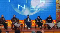 Dian Sastrowardoyo Bikin Film Pendek untuk Indonesia Bertutur 2024 yang Bakal Menampilkan 900 Pekaku Budaya.&nbsp; (Liputan6.com/Henry)