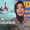 Kapal Terbalik, Penumpang Tercebur ke Laut