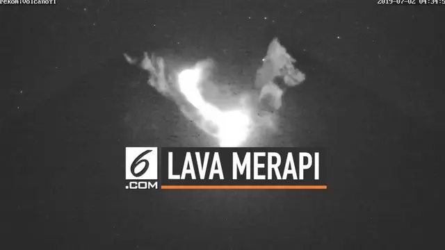 Kawah Gunung Merapi terus mengeluarkan lava hingga Selasa (2/7) pagi. Petugas pemantau masyarakat untuk terus waspada akan adanya kemungkinan munculnya lelehan lava.